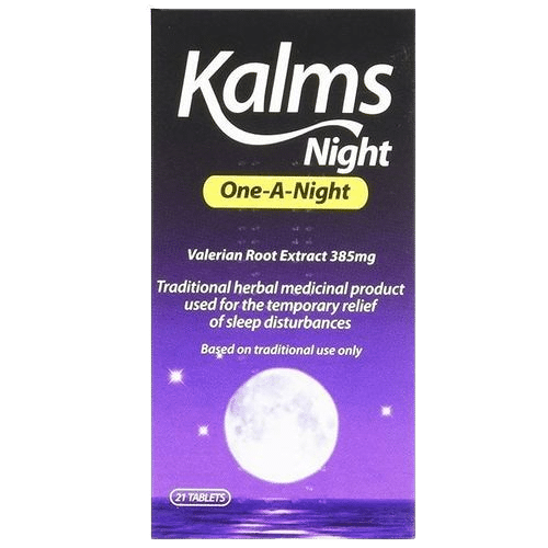 Kalms Night One-A-Night 385mg Valerian Root Extract, 21 Tablets